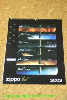2003 Calender by Mazzi