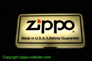 Zippo Lighting sign