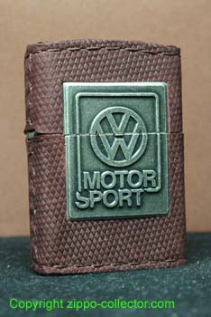 Leather VW Embleme