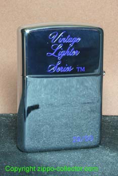 Limited Zippo Table Lighter Back