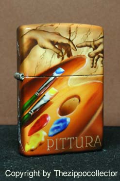Club Zippo 2004 Pittura,  PROTOTYPE, Specialy Thanks to our friend Claudio