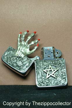 Original Zippo, Mystic a,not licensed ennobled by CHRIS