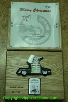 Zippo Car 55 Anniversary Christmas Edition