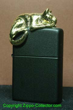 Sculpture black matte CAT