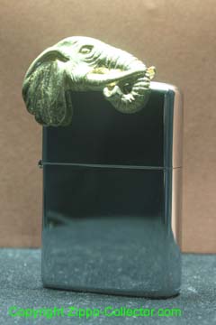Sculpture high polish ELEPHANT