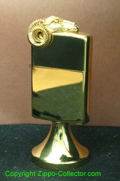 Sculpzure gold plated HANDILITE RAM